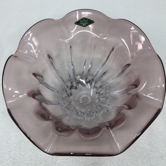 Shannon Crystal Centerpiece Bowl Designs Of Ireland Hand Made Crystal - Picture 4 of 12